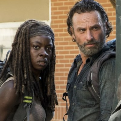 The Walking Dead Rick and Michonne